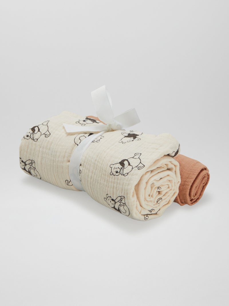 Set di 2 copertine 'Winnie' BEIGE - Kiabi