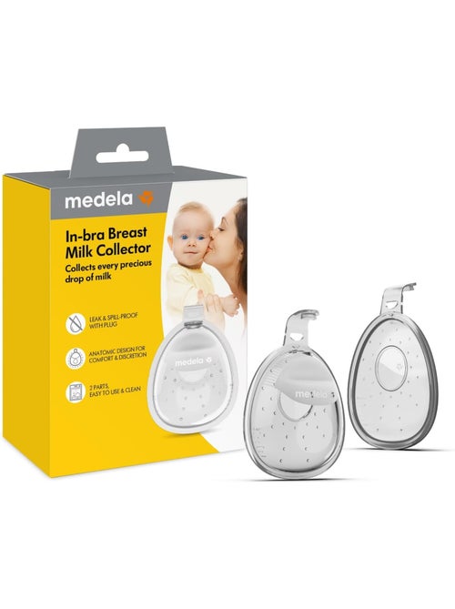 Set di 2 coppette per la raccolta del latte materno medela - coppette per l'allattamento discrete in - Kiabi Set di 2 coppette per la raccolta del latte materno medela - coppette per l'allattamento discrete in - Kiabi