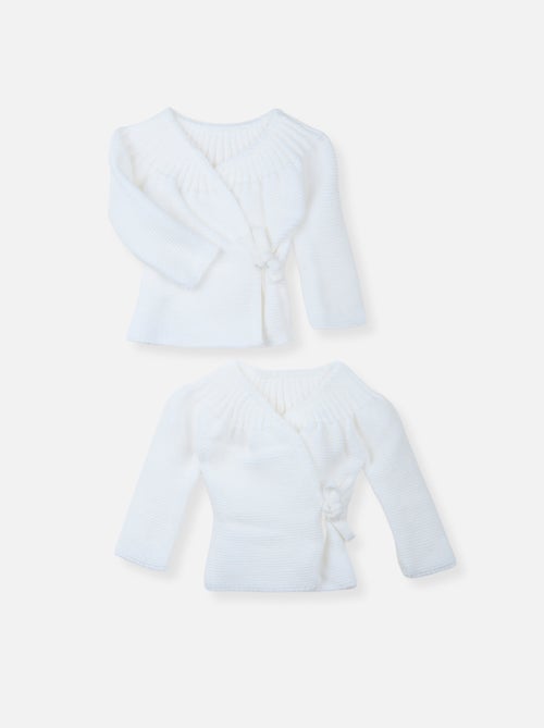 Set di 2 coprifasce con laccetti - Kiabi