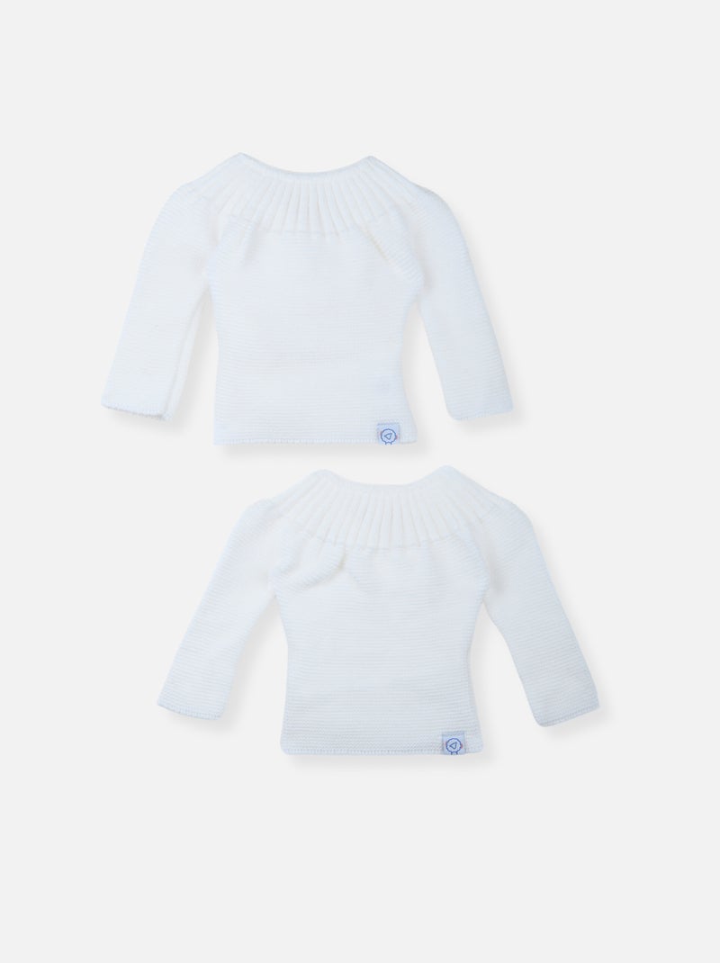 Set di 2 coprifasce con laccetti Bianco Bianco - Kiabi