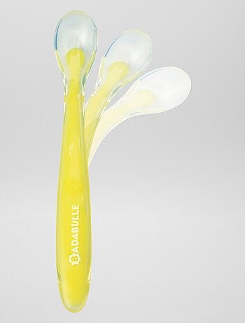 Set di 2 cucchiai in silicone 'Badabulle'