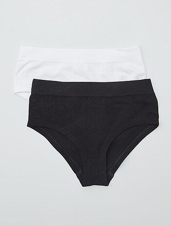 Set di 2 culotte a coste