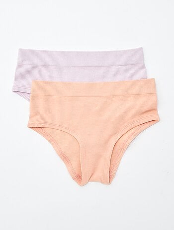 Set di 2 culotte a coste