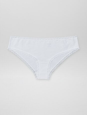 Set di 2 culotte cotone