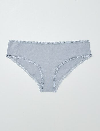 Set di 2 culotte cotone