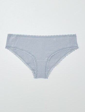 Set di 2 culotte cotone