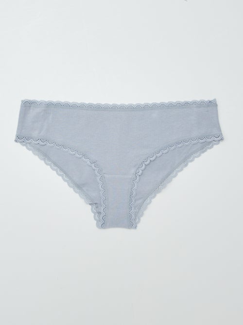 Set di 2 culotte cotone - Kiabi