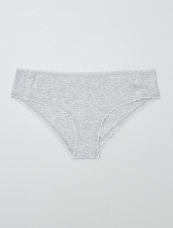 Set di 2 culotte cotone