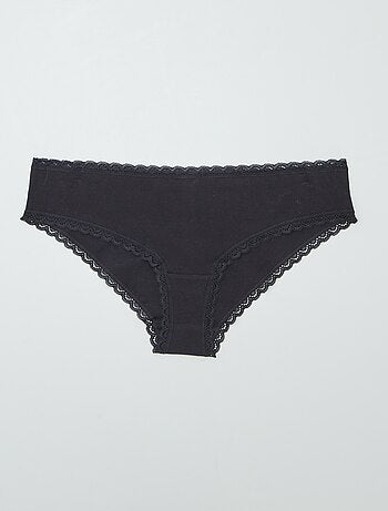 Set di 2 culotte cotone