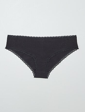 Set di 2 culotte cotone