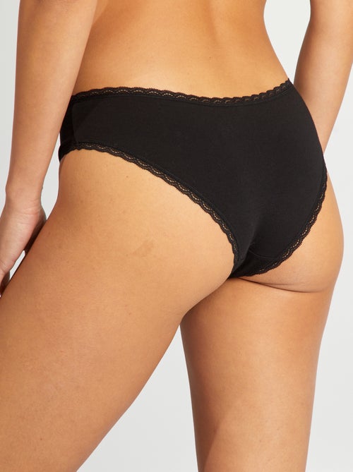 Set di 2 culotte cotone - Kiabi