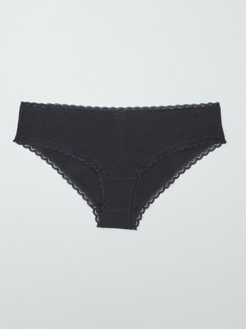 Set di 2 culotte cotone - Kiabi