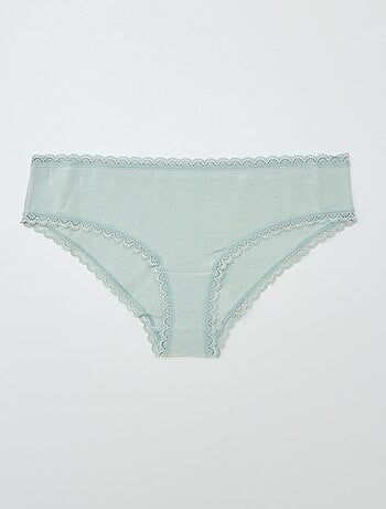 Set di 2 culotte cotone