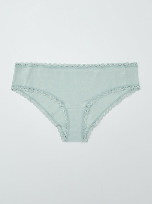 Set di 2 culotte cotone - Kiabi