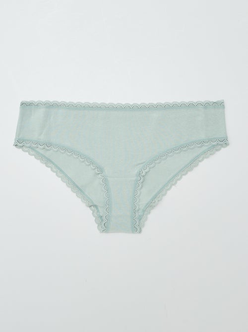 Set di 2 culotte cotone - Kiabi