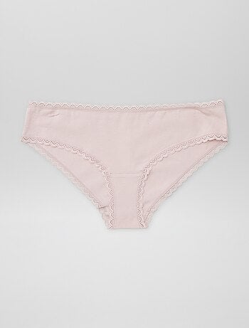 Set di 2 culotte cotone
