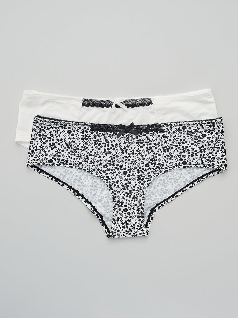 Set di 2 culotte 'Envie de Lingerie' BEIGE - Kiabi