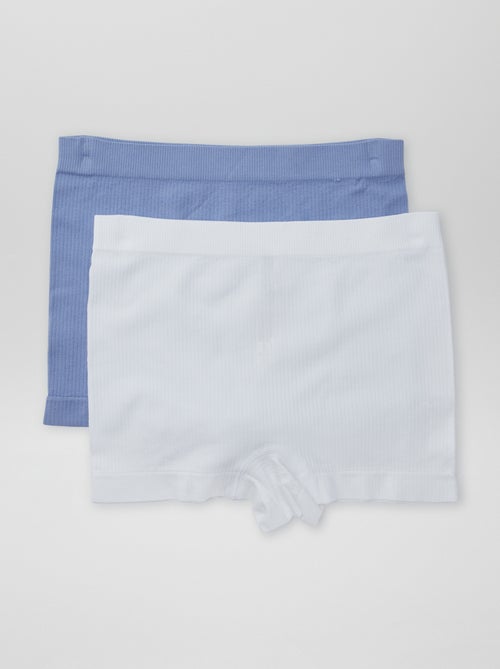 Set di 2 culotte in maglia a coste - Kiabi