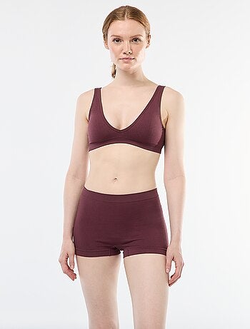 Set di 2 culotte in maglia a coste