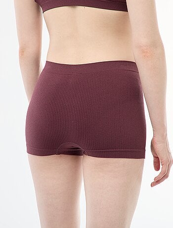 Set di 2 culotte in maglia a coste