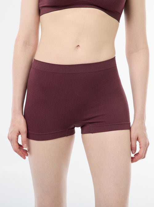 Set di 2 culotte in maglia a coste - Kiabi