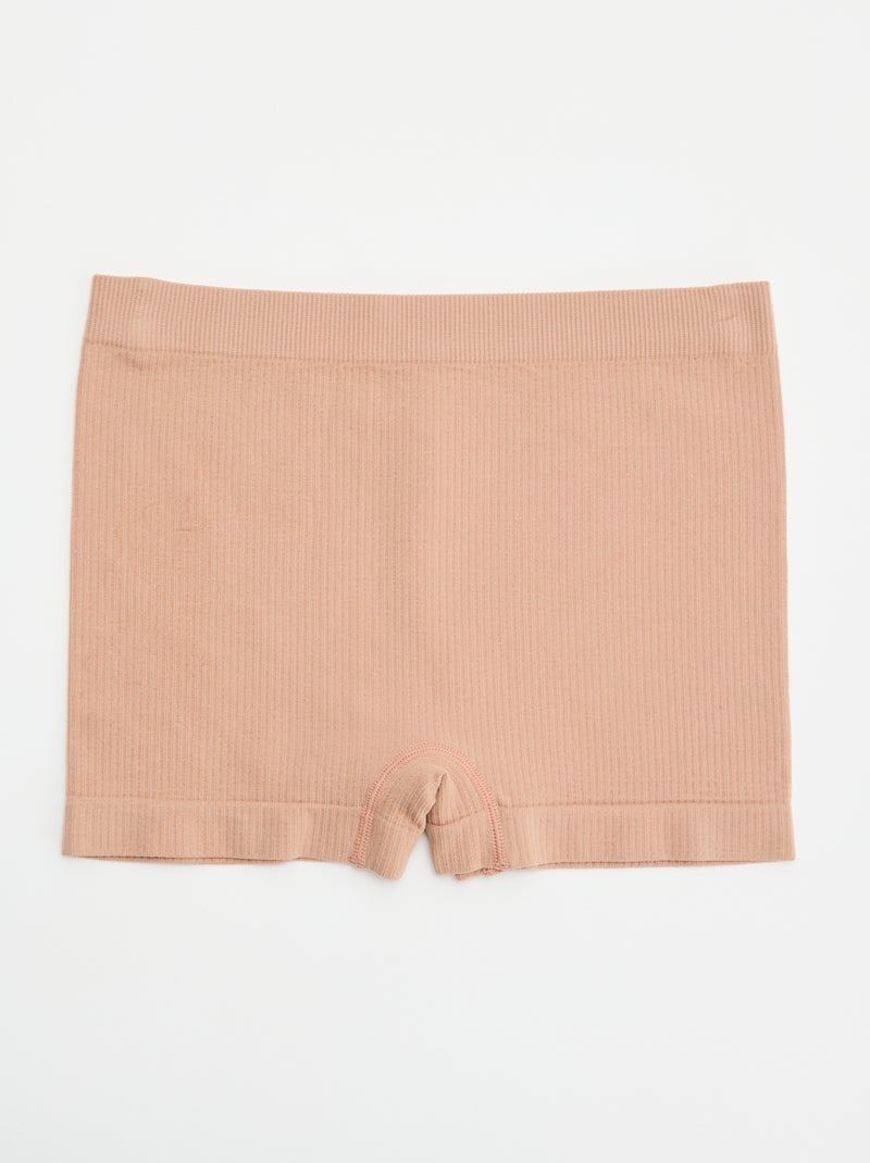 Set di 2 culotte in maglia a coste Rosa - Kiabi