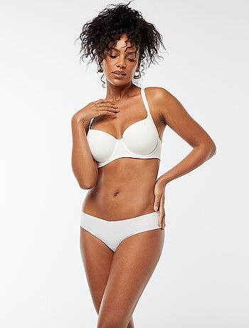 Set di 2 culotte invisibili in microfibra