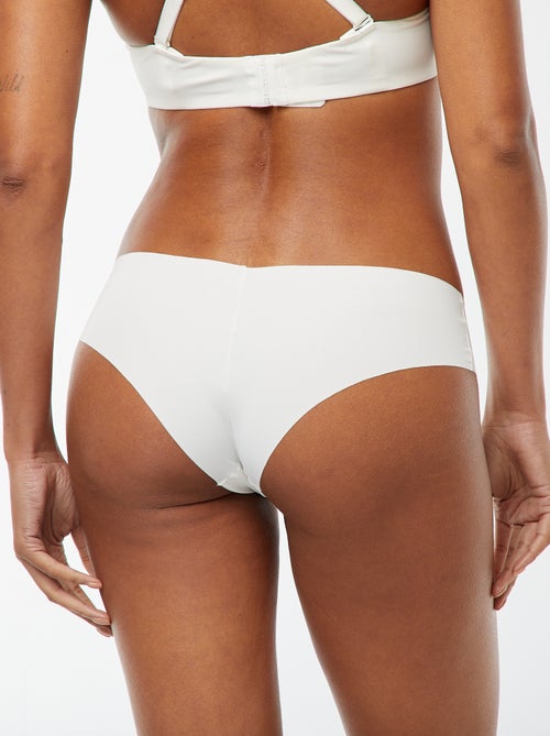 Set di 2 culotte invisibili in microfibra - Kiabi