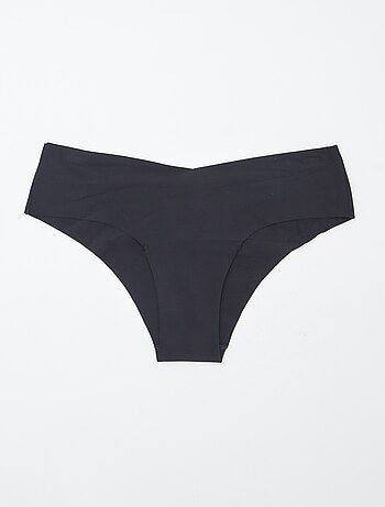 Set di 2 culotte invisibili in microfibra