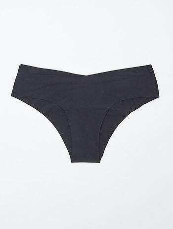 Set di 2 culotte invisibili in microfibra