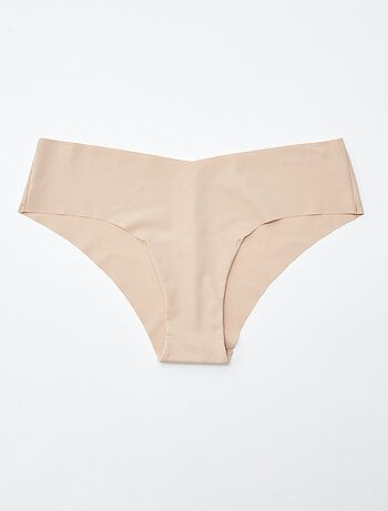 Set di 2 culotte invisibili in microfibra