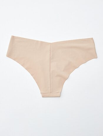 Set di 2 culotte invisibili in microfibra
