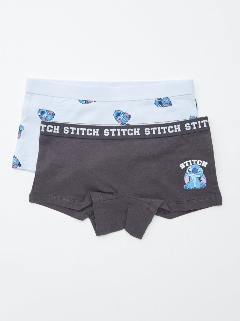 Set di 2 culotte 'Stitch' Blu - Kiabi