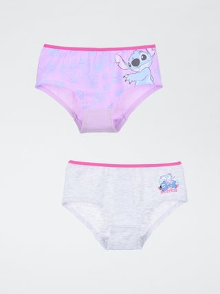 Set di 2 culotte 'Stitch'