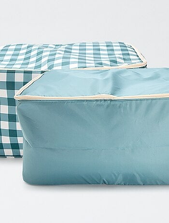 Set di 2 custodie porta abiti 50x28x36 cm