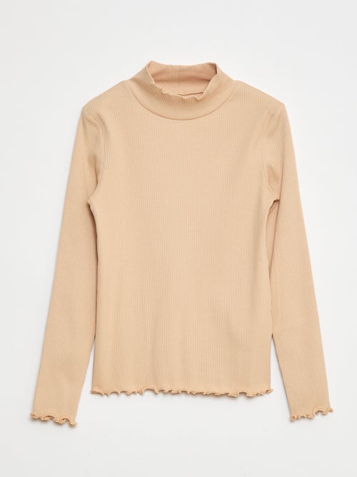 Set di 2 dolcevita a coste - Kiabi