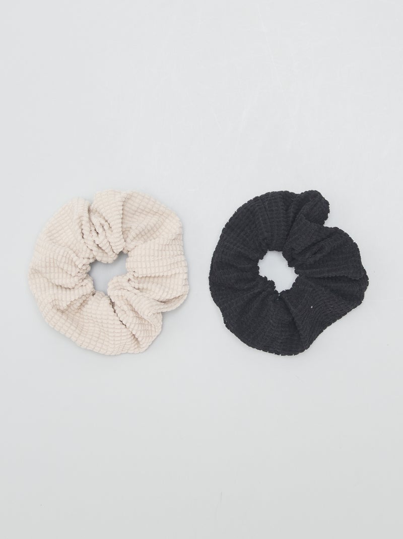 Set di 2 elastici per capelli BEIGE - Kiabi