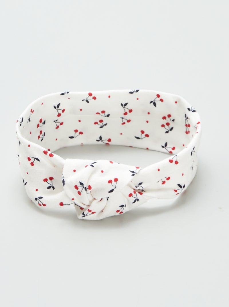 Set di 2 fasce con fiocco ROSSO - Kiabi