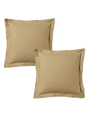 Set di 2 federe raso di cotone