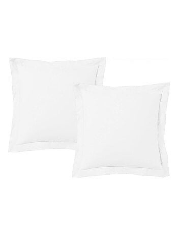 Set di 2 federe raso di cotone