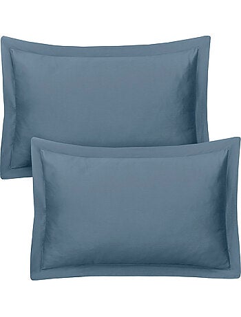 Set di 2 federe raso di cotone