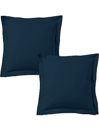 Set di 2 federe raso di cotone