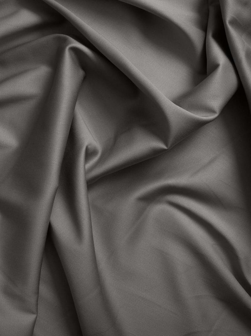 Set di 2 federe raso di cotone Grigio - Kiabi