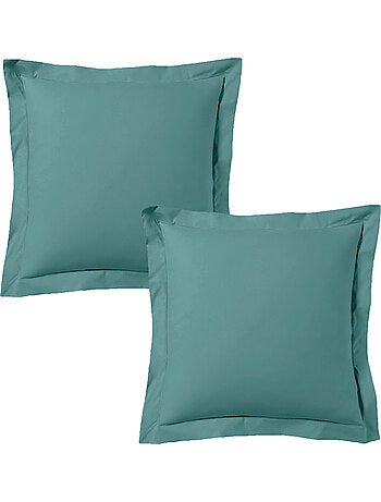 Set di 2 federe raso di cotone