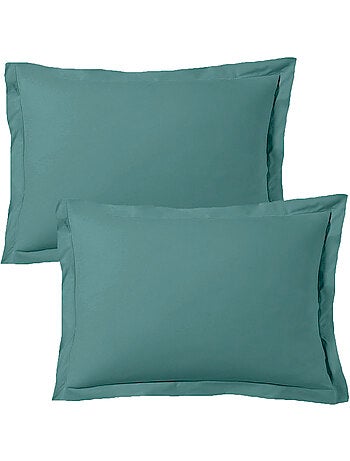 Set di 2 federe raso di cotone