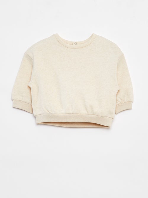 Set di 2 felpe a tinta unita oversize - Kiabi