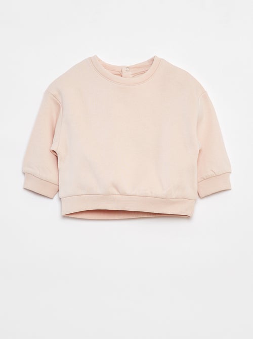 Set di 2 felpe a tinta unita oversize - Kiabi