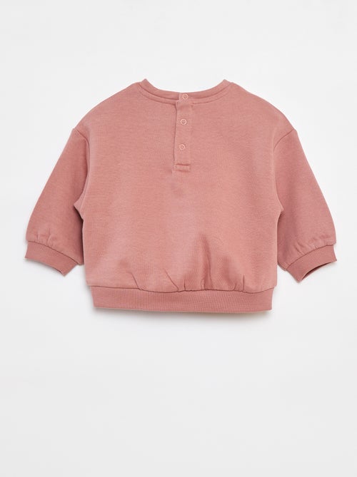 Set di 2 felpe a tinta unita oversize - Kiabi