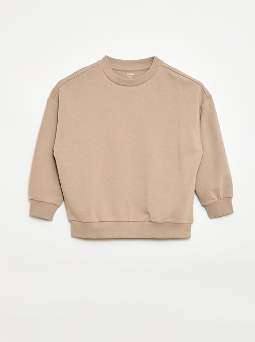 Set di 2 felpe french terry in cotone - Kiabi Set di 2 felpe french terry in cotone - Kiabi