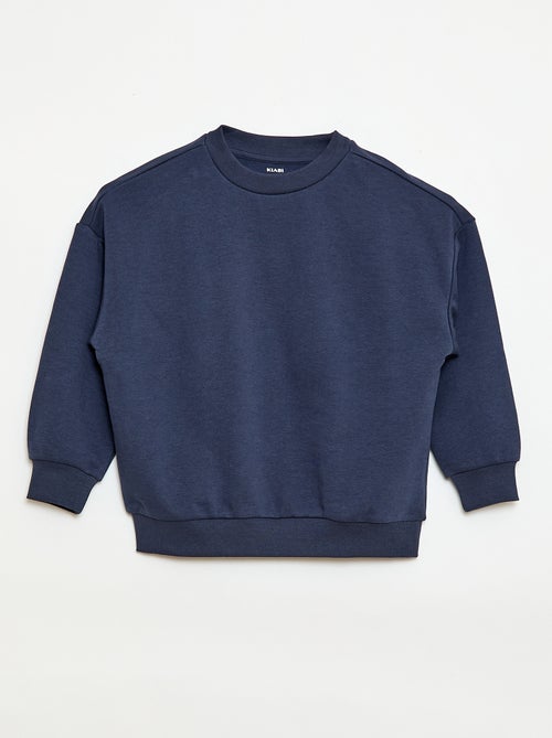 Set di 2 felpe french terry in cotone - Kiabi Set di 2 felpe french terry in cotone - Kiabi